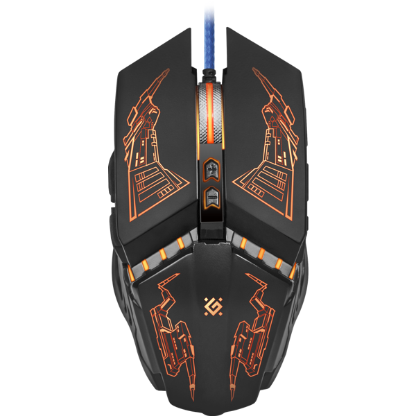 მაუსი Defender Halo Z GM-430L Wired gaming mouse, 3200DPI,Light 