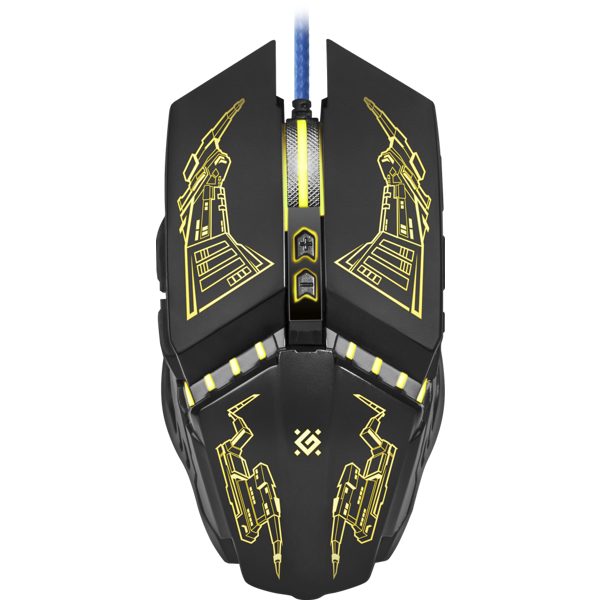 მაუსი Defender Halo Z GM-430L Wired gaming mouse, 3200DPI,Light 