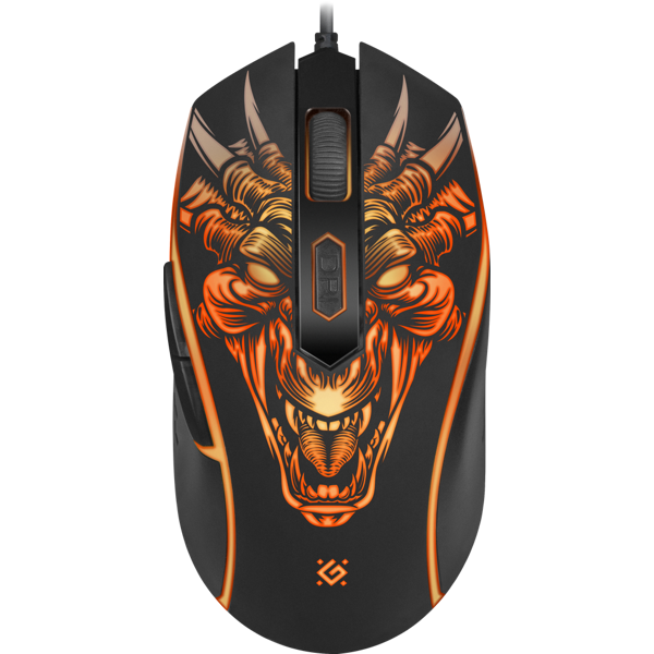 მაუსი Defender Monstro GM-510L Wired gaming mouse, 6D, soft