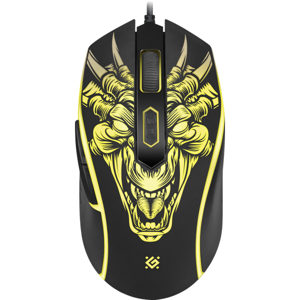 მაუსი Defender Monstro GM-510L Wired gaming mouse, 6D, soft