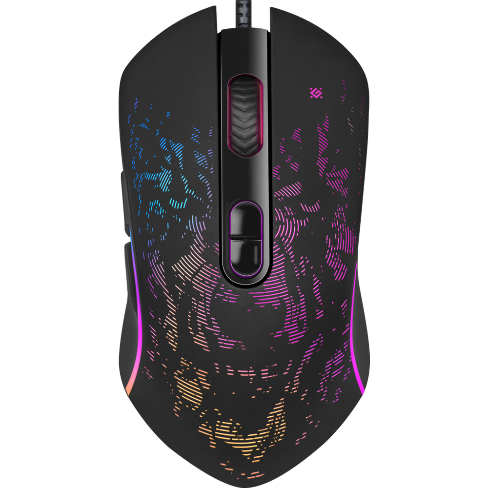 მაუსი DEFENDER  Witcher GM-990 RGB, 7 buttons, 3200dpi