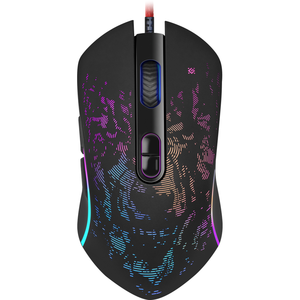 მაუსი DEFENDER  Witcher GM-990 RGB, 7 buttons, 3200dpi
