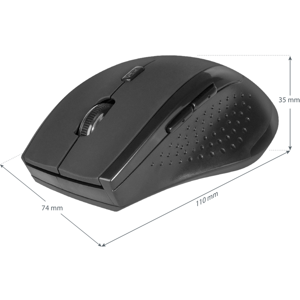 უკაბელო მაუსი უკაბელო Defender Accura MM-365 Wireless, 6D, 800-1600 dpi