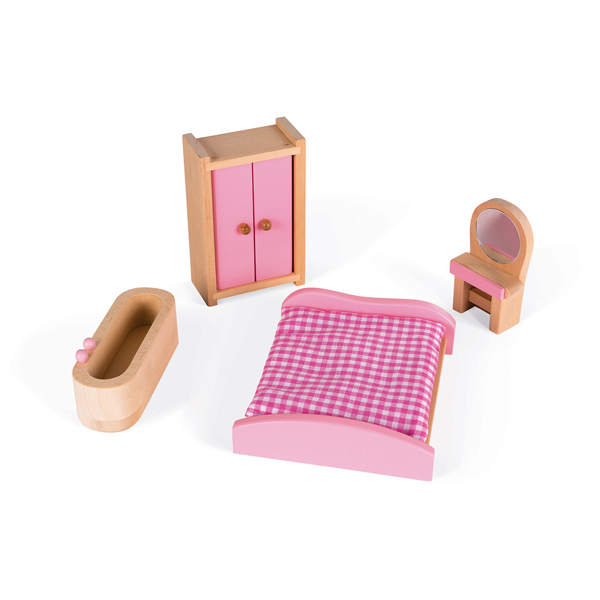 თოჯინების სახლი Janod J06581 Dollhouse of with furniture