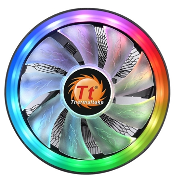 ქულერი Thermaltake CL-P064-AL12SW-A, LED, 120mm, 1800RPM, Cooler, Black