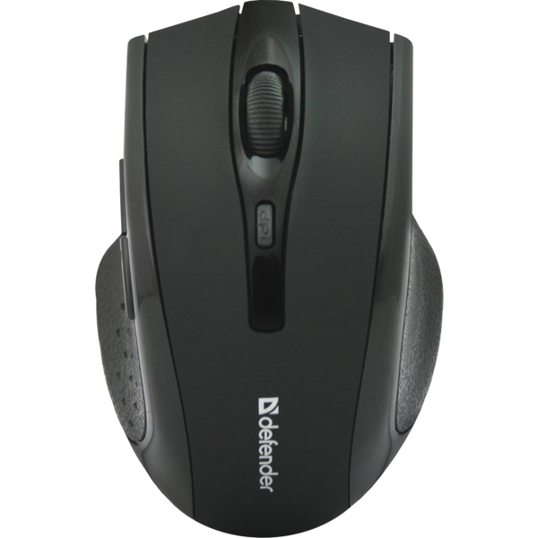 უკაბელო მაუსი Defender Accura MM-665 optical mouse, შავი, 6 ღილაკიანი