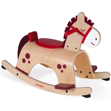 ხის საქანელა სკამი Janod J08023 Pony rocking chair