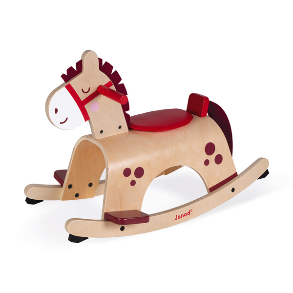 ხის საქანელა სკამი Janod J08023 Pony rocking chair