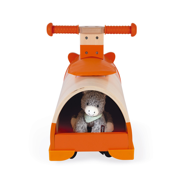 ხის ჰამსტერი Janod J08050 Hamster Ride-On