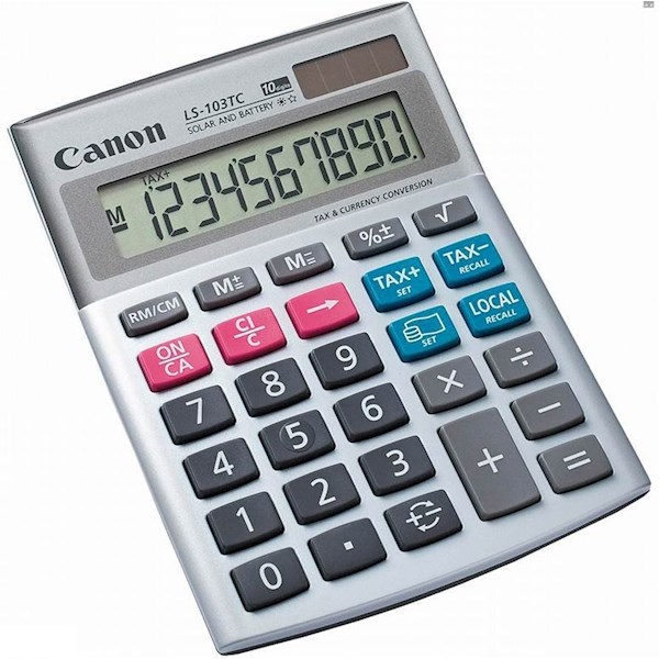 გამომთვლელი Canon LS-103TC Desktop Calculator