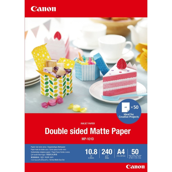 საბეჭდი ქაღალდი Canon Paper MP101D 12x12 50 pc(s)