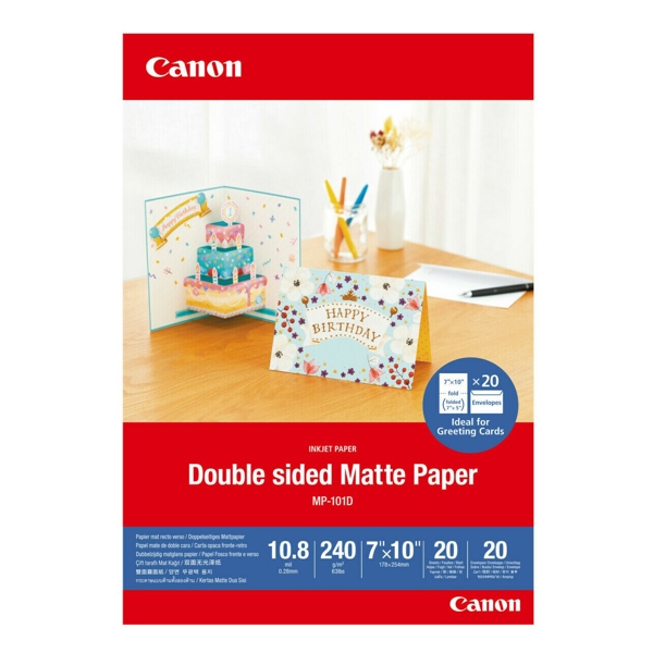 საბეჭდი ქაღალდი Canon Paper MP101D 7x10