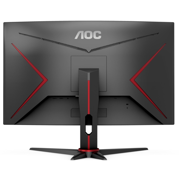 მონიტორი AOC C27G2AE/BK Gaming 27inch LCD, Full HD, 165Hz, VGA, DisplayPort, HDMI Black Red