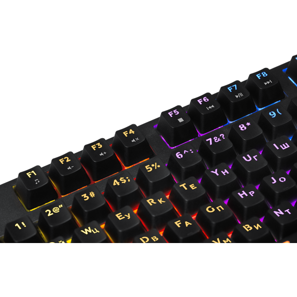 კლავიატურა Blitz GK-240L DEFENDER Mechanical gaming keyboard, RU,RGB backlight, Anti-Ghost (45240)