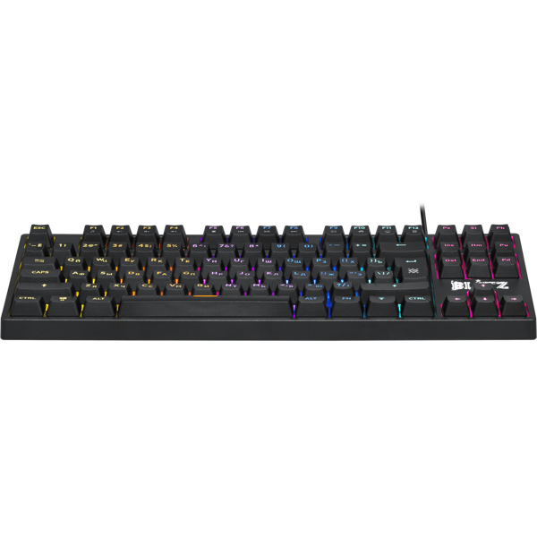 კლავიატურა Blitz GK-240L DEFENDER Mechanical gaming keyboard, RU,RGB backlight, Anti-Ghost (45240)