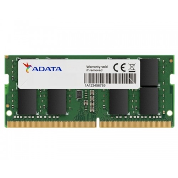 მყარი დისკი ADATA AD4S266688G19-SGN, 8GB DDR4SO-DIMM26661024X168GB19-SINGLE TRAYNON