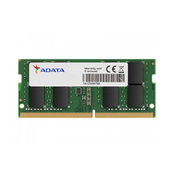 მყარი დისკი ADATA AD4S266688G19-SGN, 8GB DDR4SO-DIMM26661024X168GB19-SINGLE TRAYNON