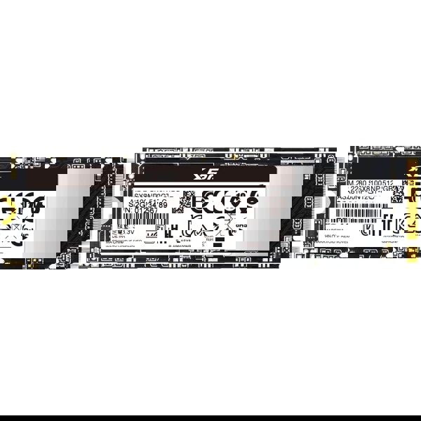 მყარი დისკი ADATA ASX8100NP-512GT-C M.2 2280,SX8100NP-512GBTLC-Read 3500MB/s, Write 3000MB/s,COLOR BOX