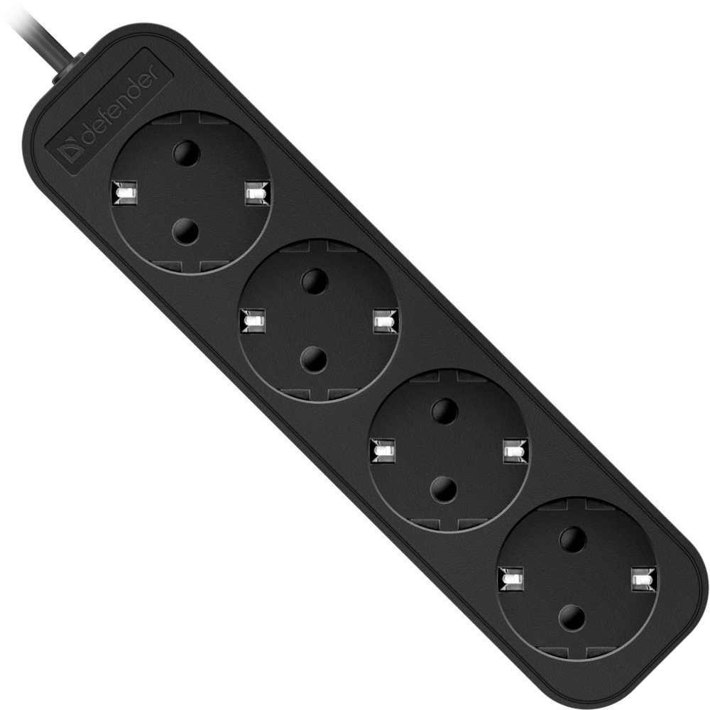 Defender M430 Power strip, 3.0 m, 4 შესაერთებელი