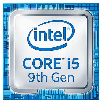 პროცესორი INTEL Core I5-9400, 2.9GHz, 4.1GHz Turbo, 9MB, with iGPU, 65W