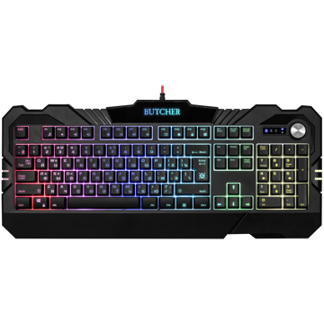 კლავიატურა DEFENDER Butcher GK-193DL Wired gaming,RGB