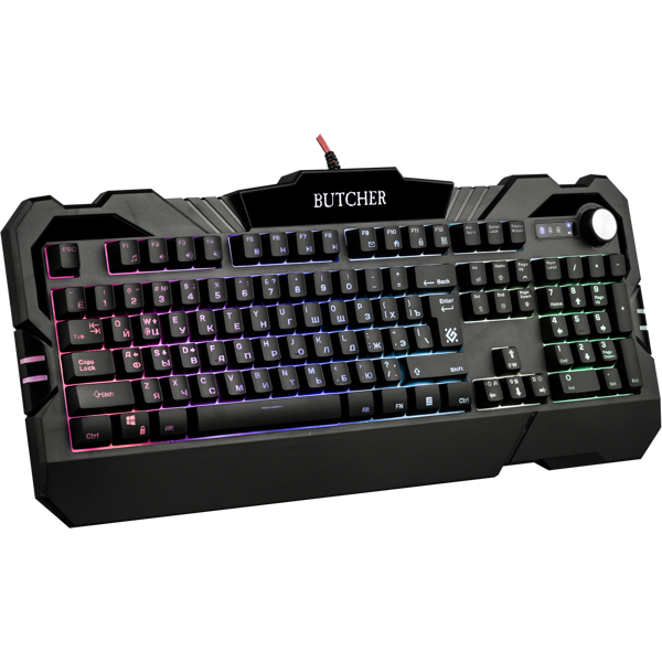 კლავიატურა DEFENDER Butcher GK-193DL Wired gaming,RGB