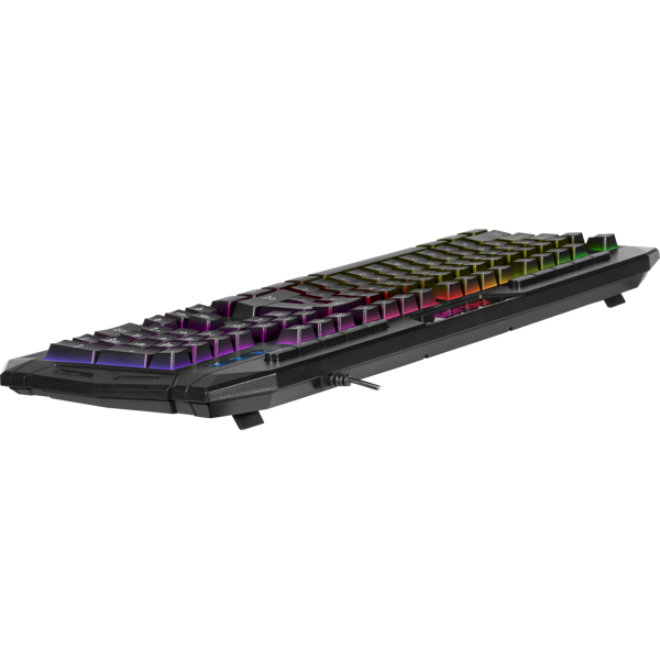 კლავიატურა DEFENDER Gelios GK-174DL Wired gaming, RU, rainbow backlight