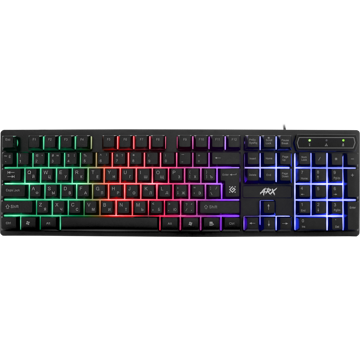 კლავიატურა DEFENDER Arx GK-196L Wired gaming keyboard, rainbow backlight