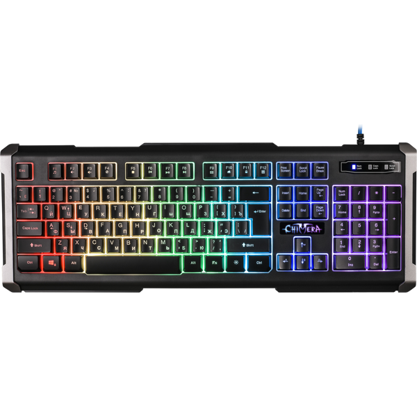 კლავიატურა DEFENDER Chimera GK-280DL Wired gaming keyboard,RGB