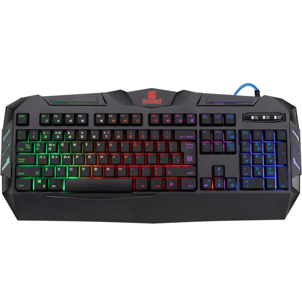 კლავიატურა Defender Werewolf GK-120DL Wired gaming keyboard, RGB