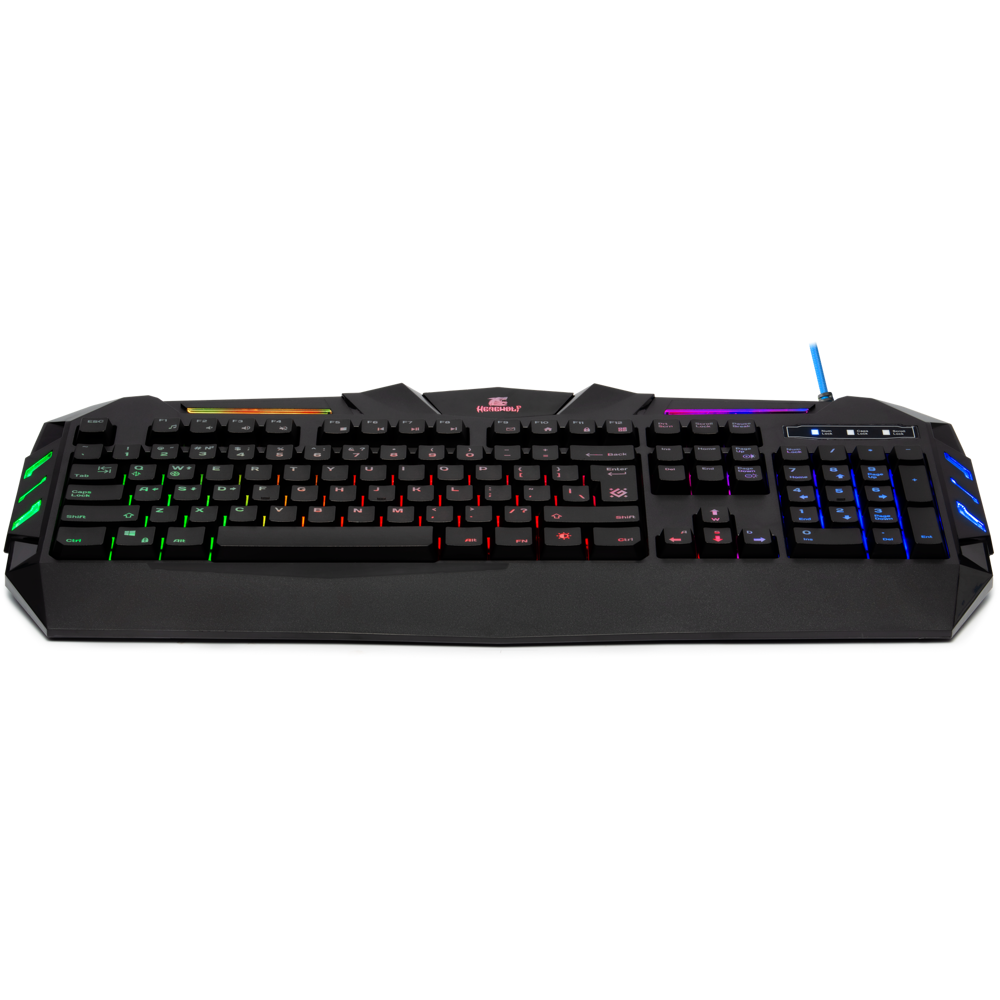 კლავიატურა Defender Werewolf GK-120DL Wired gaming keyboard, RGB