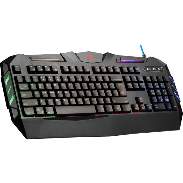 კლავიატურა Defender Werewolf GK-120DL Wired gaming keyboard, RGB