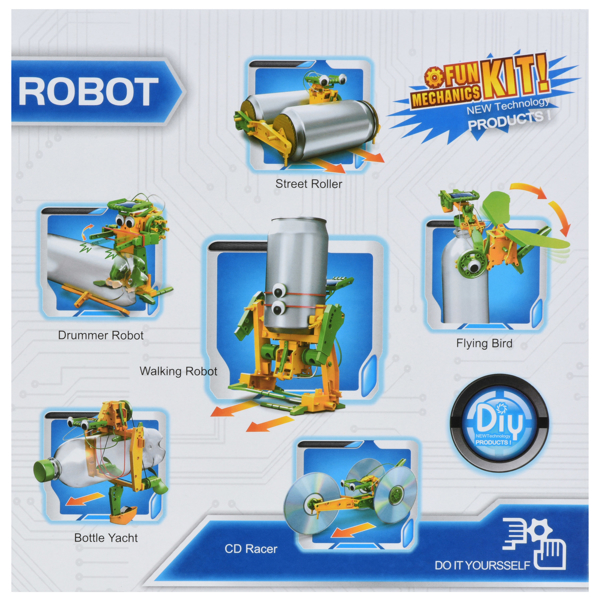 რობოტი Same Toy 2127UT 6 in 1 Solar Robot