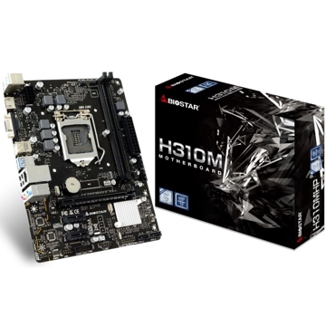 დედა დაფა Biostar H310MHP LGA 1151 INTEL, SOCKET 1151, UATX, GBE