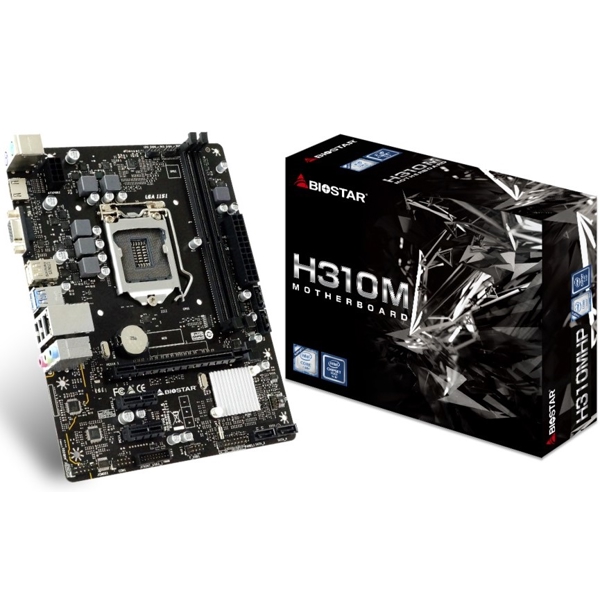 დედა დაფა Biostar H310MHP LGA 1151 INTEL, SOCKET 1151, UATX, GBE