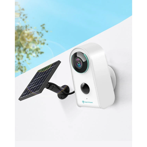 ვიდეო სათვალთვალო კამერა Vantop HMD3 Home Outdoor IP Camera, Solar Power, Night Vision, Microphone LAN Wi-Fi White