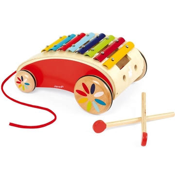 ქსილოფონი Janod J05380 Toy Wheelchair Xylophone