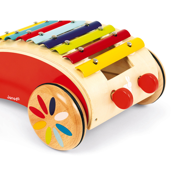 ქსილოფონი Janod J05380 Toy Wheelchair Xylophone