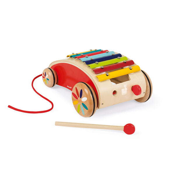 ქსილოფონი Janod J05380 Toy Wheelchair Xylophone