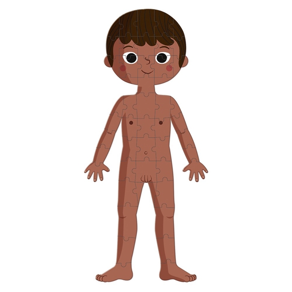 სათამაშო თავსატეხი Janod J02681 Educational Puzzle Human Body