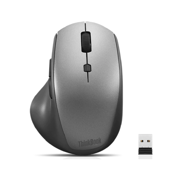 მაუსი Lenovo 4Y50V81591 ThinkBook Wireless Media Mouse Gray