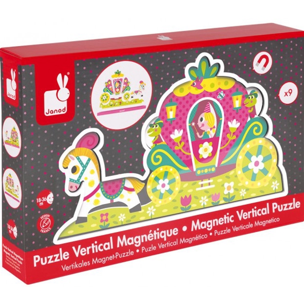 თავსატეხი Janod J08026 Designer magnetic Princess