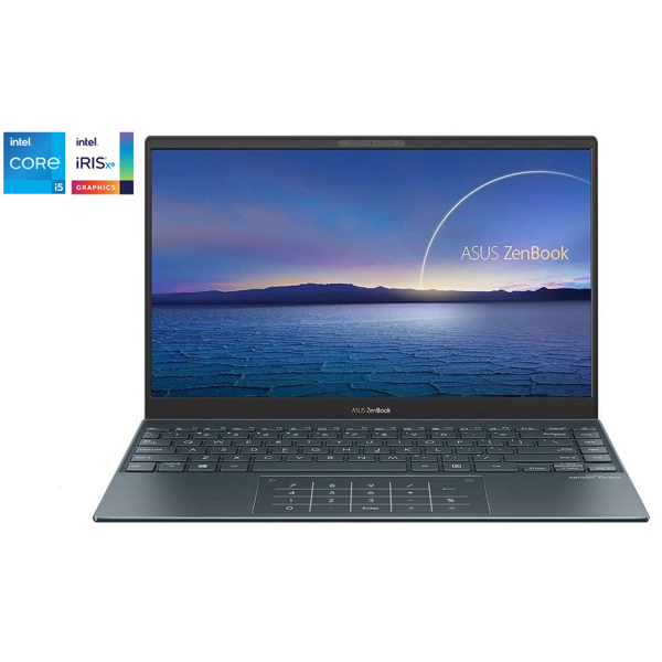 ნოუთბუქი Asus ZenBook UX325EA 13.3" I5-1135G7 8GB, 512GB SSD Integrated graphics Pine Grey