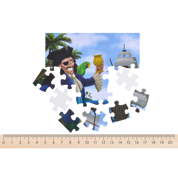 სათამაშო ფაზლი Same Toy, Pirates Puzzle (48 pcs.)