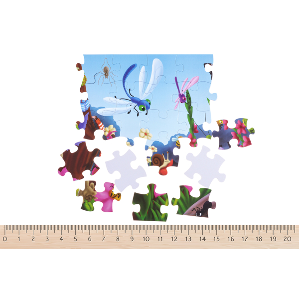 სათამაშო ფაზლი Same Toy, Beetles and insects Puzzle (48 pcs.)