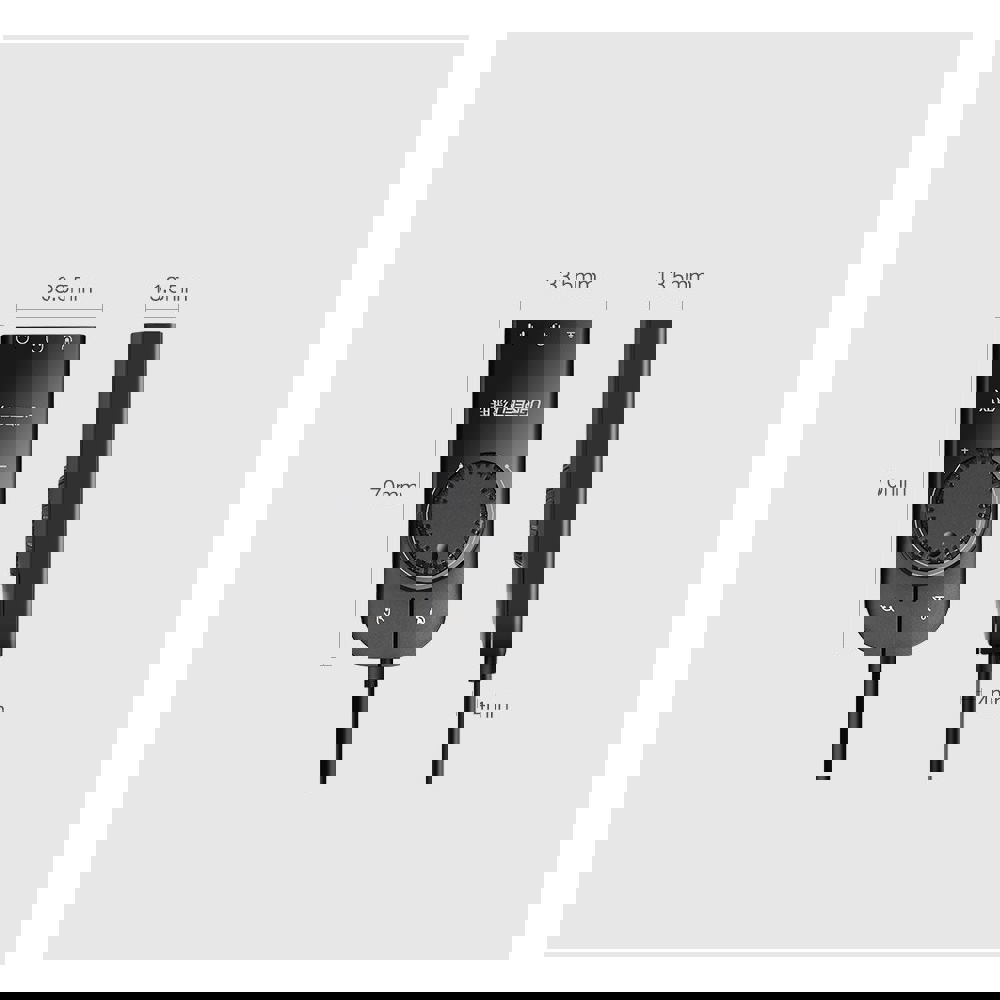 ხმის ბარათი UGREEN CM129 (40964), USB External Stereo Sound, Card 3.5mm Mini Jack With Volume Control Adapter, 15cm, Black