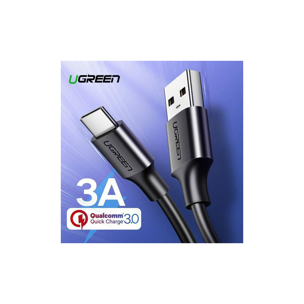 UGREEN US288 (60118) USB to Type-C Cable, 2m, Black