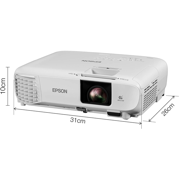 პროექტორი Epson EB-FH06 V11H974040 3LCD, Full HD 1080p, 3500 Lumens, Lamp life 6000 h White