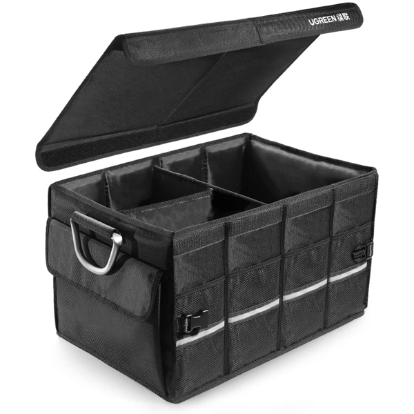 ორგანაიზერი UGREEN (80710) Car Trunk Organizer 55L Oxford Aluminium Alloy