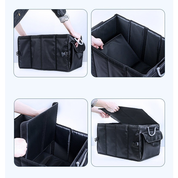 ორგანაიზერი UGREEN (80710) Car Trunk Organizer 55L Oxford Aluminium Alloy